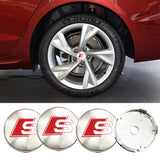 4pcs/set 60mm Audi Sline Wheel Center Hub Caps Wheel Covers