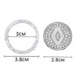 Renault Diamond Car Engine One-click Start Stop Button Cover Sticker