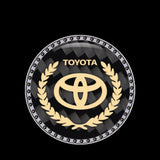Toyota Carbon Fiber Car Engine One-click Start Stop Button Cover Sticker