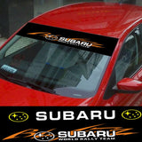130*21cm Subaru Car Front Trunk Window Windshield Sunshade Sticker Decal