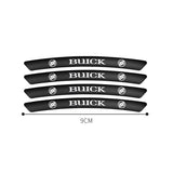 4pcs/set 9cm Buick Aluminum Alloy Car Wheel Rim Tyre Sticker