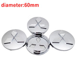 4pcs/set 54mm/58mm/60mm Mitsubishi Car Wheel Center Hub Caps Hub Covers
