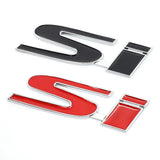 Car Sticker SI Logo Auto Emblem BadgeTrunk for Civic Accord CRV HRV Dio Fit Jazz City Odyssey Freed XRV Acty BRV Brio