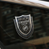 Buick Shield Carbon Fiber Car Rear Sticker Window Emblem Badge Decal