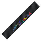 130x21cm Mitsubishi Car Front Trunk Windshield Sunshade Sticker Decal