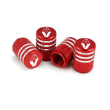 4pcs/set Renault Metal Car Wheel Tire Valve Stem Caps Covers