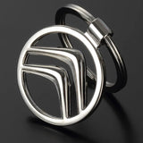 Citroen Metal Car Keychain Key Pendant