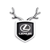 Lexus ABS Deer Car Rear Sticker Shield Trunk Emblem Badge Decal