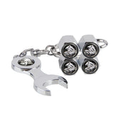 4pcs/set Holden Logo Car Air Valve Stem Cap Auto Tyre Valve Covers with Wrench