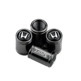 For Mugen Accord Civic CRV Pilot Odyssey Crosstour H-RV NSX Car Sport Wheel Tire Valve Caps Air Leakproof Accessories
