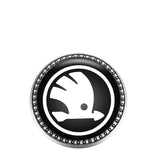 Skoda Luminous Car Engine One-click Start Stop Button Cover Sticker
