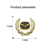 Mazda Metal Car Rear Sticker Trunk Window Emblem Badge Decal