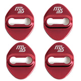 4pcs/set Mazda Stainless Steel Car Door Lock Cover Protection