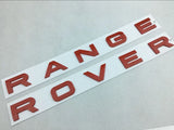 Land Rover Range Rover ABS Car Front Hood Cover Sticker Decal Auto Rear Emblem Badge