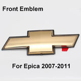 Chevrolet Epica 2003-2011 Spark Aveo Captiva 2008-2010 ABS Car Front Hood Emblem Badge Auto Rear Sticker Decal