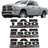Dodge RAM 1500 2500 3500 ABS Car Bod Side Sticker Emblem Badge Decal