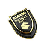 Suzuki Shield Carbon Fiber Car Rear Sticker Window Emblem Badge Decal