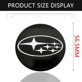 4pcs/set 56mm Subaru STI Car Wheel Center Hub Sticker Decal