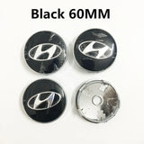 4pcs/set 57/61.5/62/65mm Hyundai Car Wheel Hub Center Caps Covers