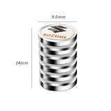 4pcs/set Suzuki Car Wheel Tire Air Covers Dust Proof Tire Valve Caps