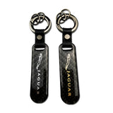 Jaguar R S Carbon Fiber Car Logo Keychain Keyring