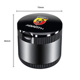 Abarth Metal Car Ash Tray Auto Ashtray Cigarette Holder Box with LED Light
