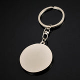 SAAB Metal Car Keychain Key Ring Pendent