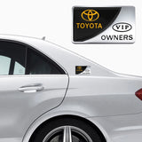 Toyota VIP OWNERS Metal Car Stickers Rear Emblem Badge