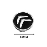 4pcs/set 60mm Citroen Car Wheel Center Hub Caps Hub Covers