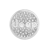Jeep Diamond Car Engine One-click Start Stop Button Cover Sticker