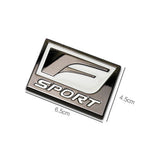 F-SPORT Car Side Rear Emblem Badge Sticker Decoration for  IS200 IS250 ES200 ES350 LX570 GS200 GS300 CT200H Accessories