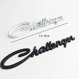 Dodge Challenger Logo Metal Car Rear Sticker Auto Emblem Badge Decal