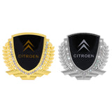 Citroen Metal Diamond Car Rear Sticker Trunk Emblem Badge Decal