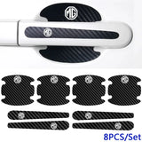 MG Carbon Fiber Car Door Bowl Handle Anti-collision Protective Stickers Scratches Film