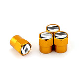 4pcs/set SEAT Car Air Valve Stem Cap Auto Tyre Valve Covers