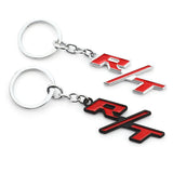 Dodge R/T Logo Metal Car Keychain Keyring