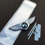 Citroen DS Angle Wings Metal Car Front Center Sticker Grille Emblem