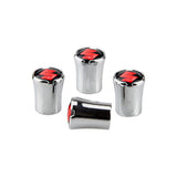 4pcs/set Suzuki Logo Car Air Valve Stem Caps Auto Tyre Valve Covers