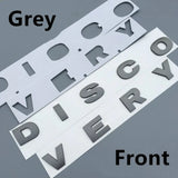 Land Rover Discovery Discovery 4 ABS Car Front Hood Emblem Cover Rear Sticker Decal