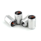 4pcs/set Chevrolet SSR Logo Sport Matte Car Air Valve Stem Caps Auto Tyre Valve Covers