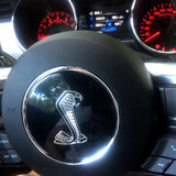 Ford Shelby ABS Car Steering Wheel Sticker Emblem Badge Decal