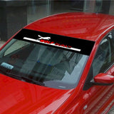 130*21cm Ford Car Front Trunk Window Windshield Sunshade Sticker Decal