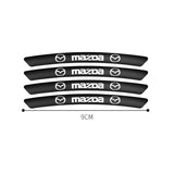 4pcs/set 9cm Mazda Aluminum Alloy Car Wheel Rim Tyre Sticker