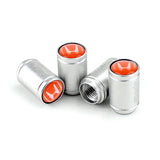 4pcs/set Honda Mugen Power Logo Sport Matte Car Air Valve Stem Caps Auto Tyre Valve Covers