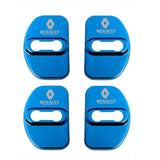 4pcs/set Renault Stainless Steel Car Door Lock Cover Protection