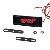 Subaru STI Logo Car Front Hood Grille LED Light
