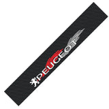 130x21cm Peugeot Car Front Trunk Windshield Sunshade Sticker Decal