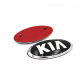 KIA Logo ABS Car Front Hood Emblem Badge Auto Trunk Sticker Decal