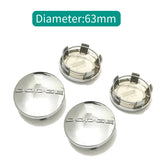 4PCS 54/60/63mm Dodge Sheep Car Wheel Center Hub Covers