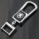 Peugeot Metal Men Car Keyring Key Chain